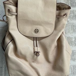 Tory Burch Brody Backpack in Light Oak